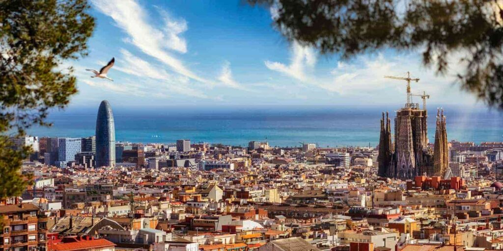 נוף של ברצלונה